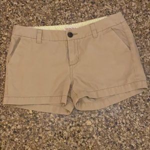 5/$25  khaki shorts, size 2